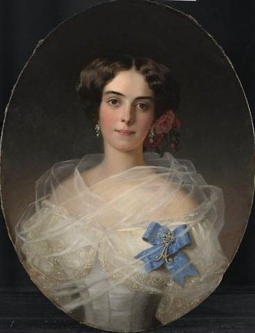 Carolina Johanna von Stackelberg by Franz Xaver Winterhalter